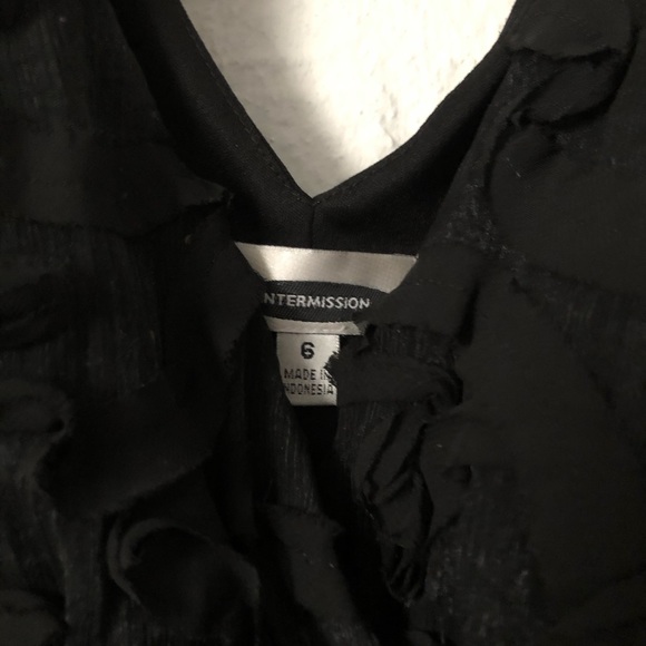 Intermission Black Formfitting Stretch Tank Dress - Picture 3 of 4